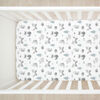 Lot de 2 draps en flanelle Koala Baby à motif renard et carreaux