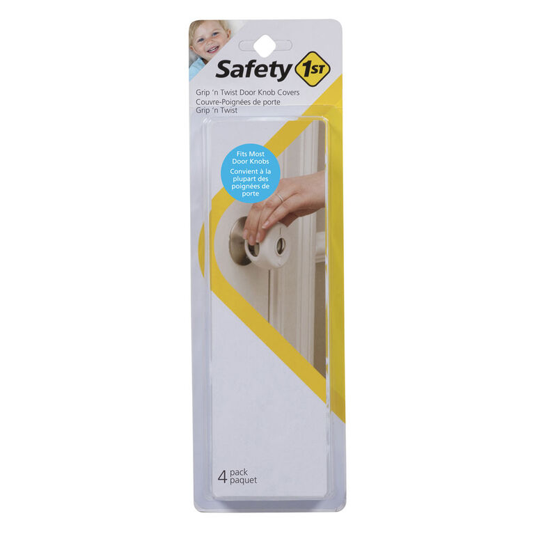 Safety 1st Grip 'N Twist Door Knob Covers - 4-Pack