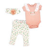 Baby Mode  Pink Bodysuit Pant Set 12M