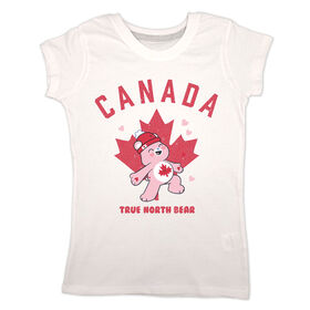 Canada Bears Short Sleeve Tee - White - 4T