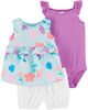 Carter's Floral Diaper Cover  - 18 mois