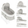 Bassinet Et Berceau Portable 2 En 1 Lacy - Gris