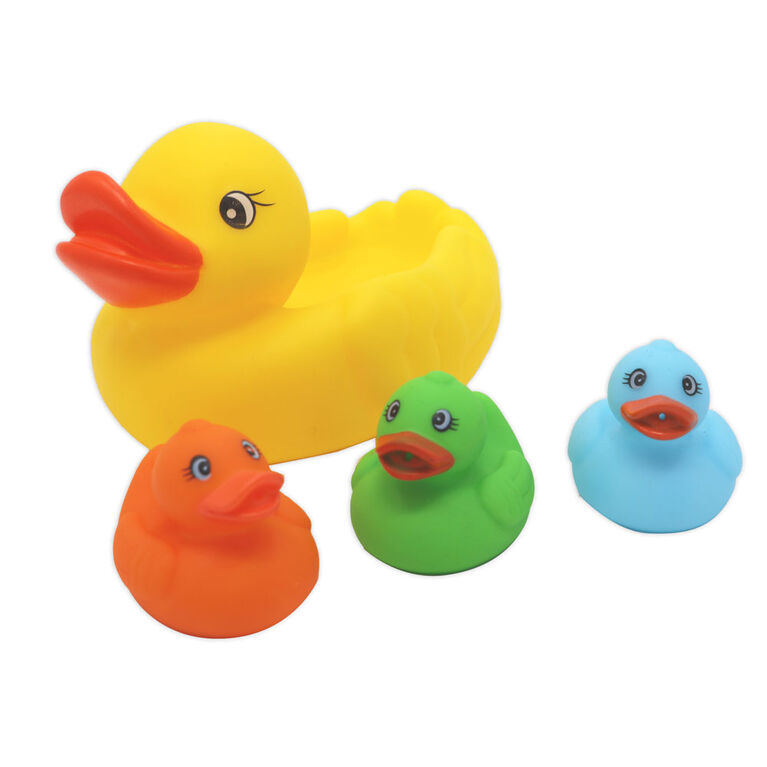 Buba Baby 4 Pack Bath Toys: Duck