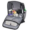 Fisher Price Kaden Backpack Diaper Bag Grey And Black