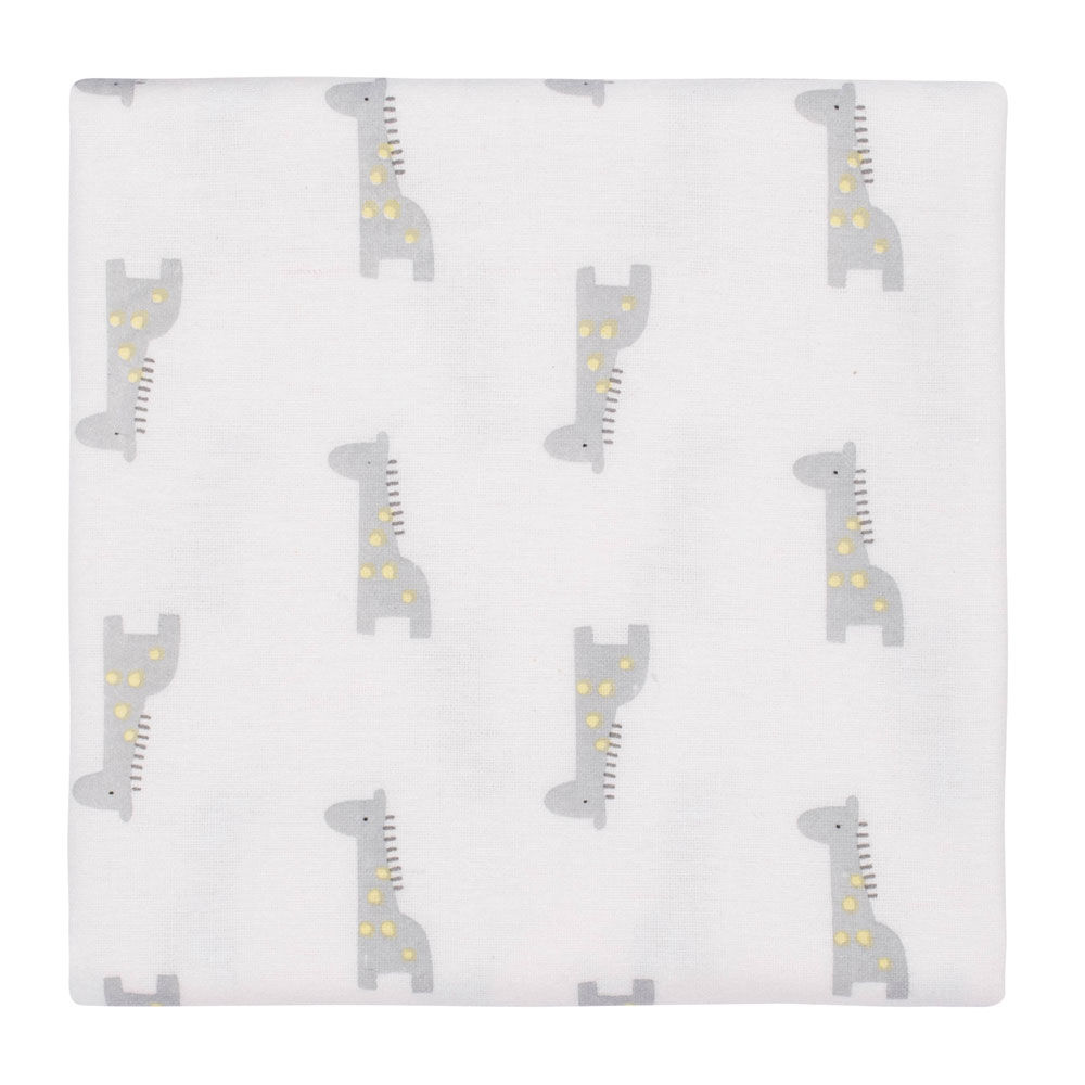 Giraffe top receiving blankets