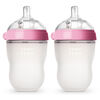 Comotomo Natural Flow Bottle 2P Pink 250