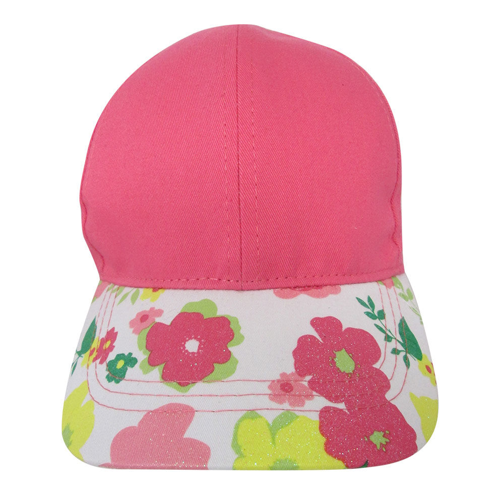floral baseball cap