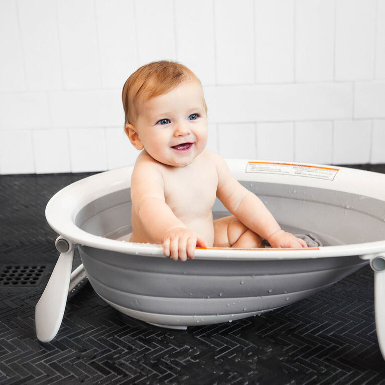 Baignoire pliante pour bébé NAKED de Boon gris