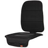 Diono Seat Guard Complete, Full Size Car Seat Protector For Under Child Car Seat, Crash Tested, Raised Edges, Thick Padding & Non Slip Backing For Durable Protection, Black