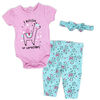 Lily & Jack Ensemble de leggings 4 pièces : Lamacorn 