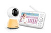 VTech Moniteur vidéo numérique de bébé de 5 po avec veilleuse - VM5254 - blanc