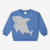 Rococo Haut à manches longues Requin Bleu 18/24M