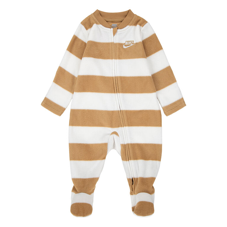Nike Footed Coverall - Flax - Size9 Months