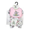 Flump 6 Piece Gift Set: Pink Elephant 0-3M