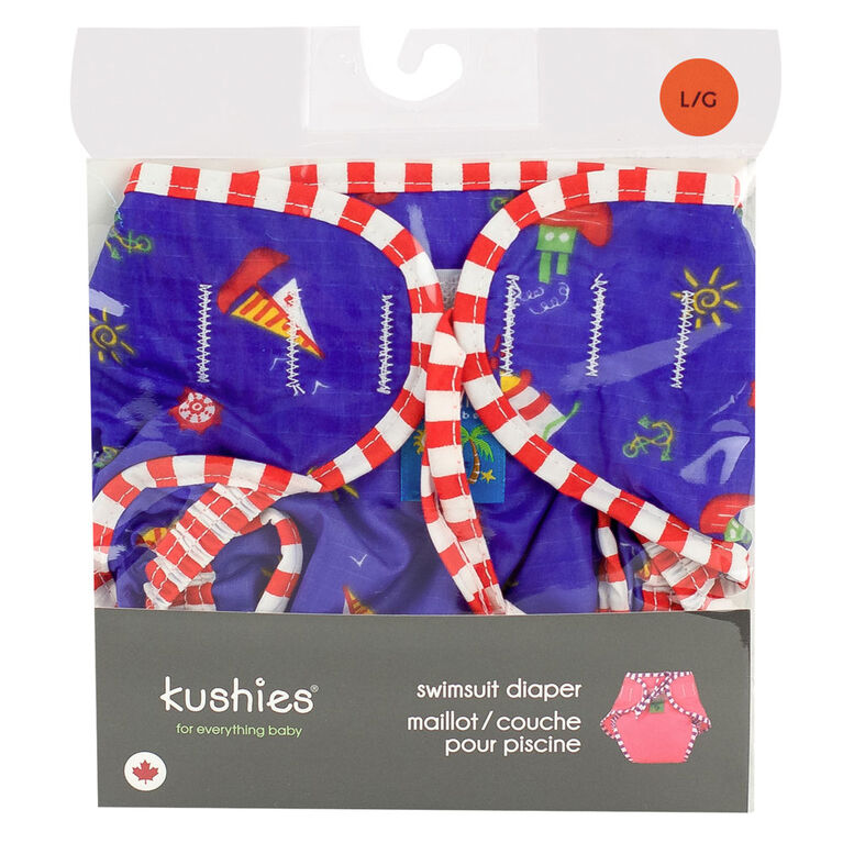 Kushies Maillot / Couche Pour Piscine, Grand - Voilier.