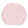 Bumkins Silicone Grip Dish, BPA Free - Pink