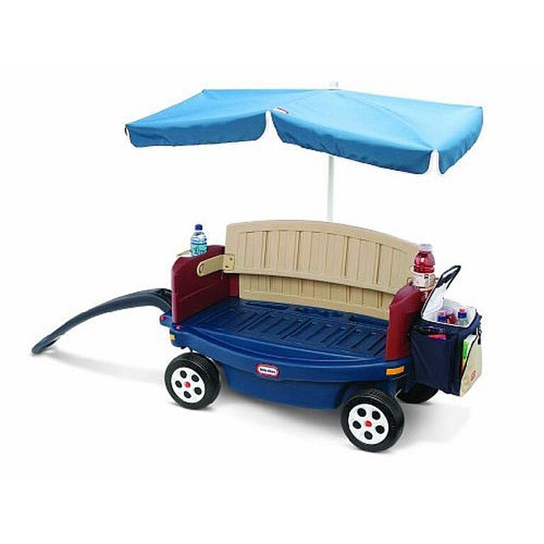 Little Tikes - Chariot de luxe avec parasol