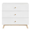 Visby 3 Drawer Dresser  White / Natural - R Exclusive