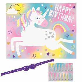Unicorn Party Game for 16 - English Edition