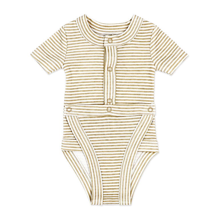 Naturelle 2 Pack Diaper Vest: Beige