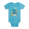 Koala Baby 4 Pack Short Sleeve Bodysuit, Blue Pop, Newborn
