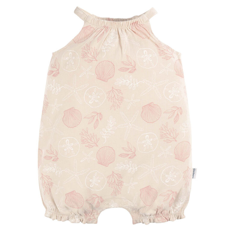 Gerber Childrenswear - 2-Pack Romper - Shells - 18M