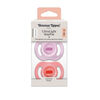 Tommee Tippee Ultra-light StayPut Pacifier, 0-6m, 2 Count, One-Piece Silicone Design