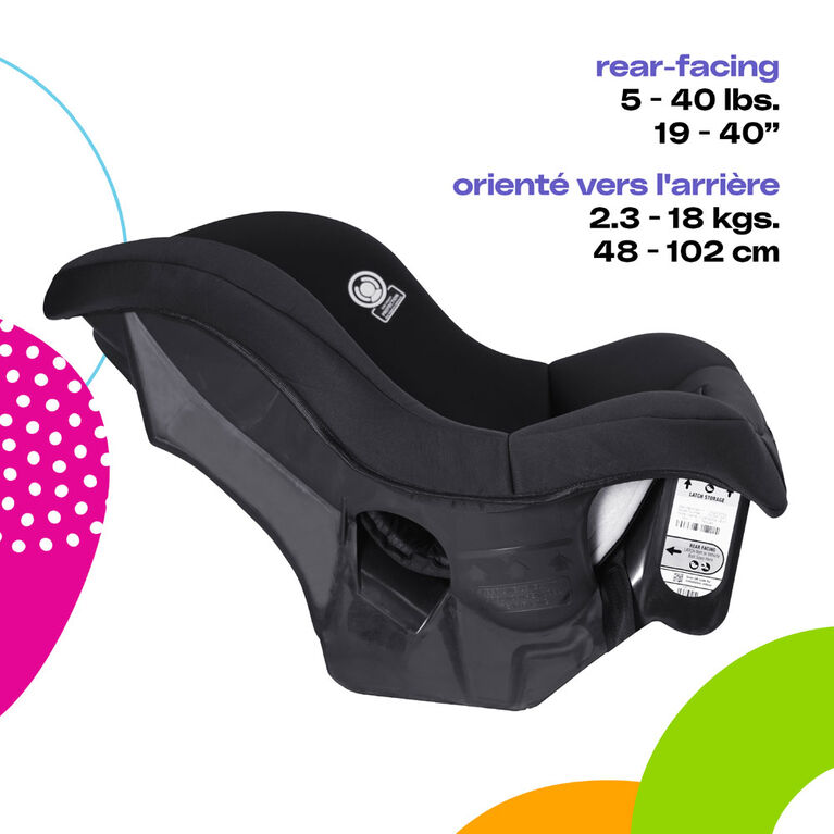 Cosco Scenera Next Convertible Car Seat- Blackout