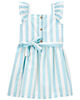 Carter's Striped Flutter Dress Blue 3T
