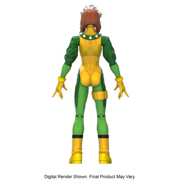 Marvel Legends figurine Rogue avec design premium, 2 accessoires et 1 pièce Build-a-Figure