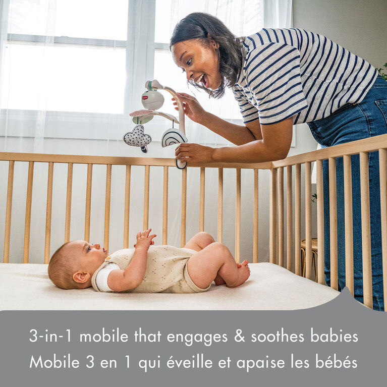 Tiny Love Take Along 3 in 1 Mobile - Black & White Décor Collection