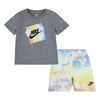 Nike T-shirt and Short Set - Rainbow - Size 4T