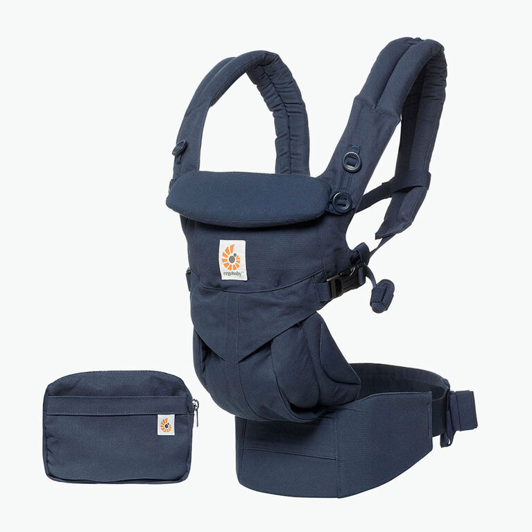 Porte-bébé ergonomique tout-en-un Ergobaby Omni 360 - bleu minuit.