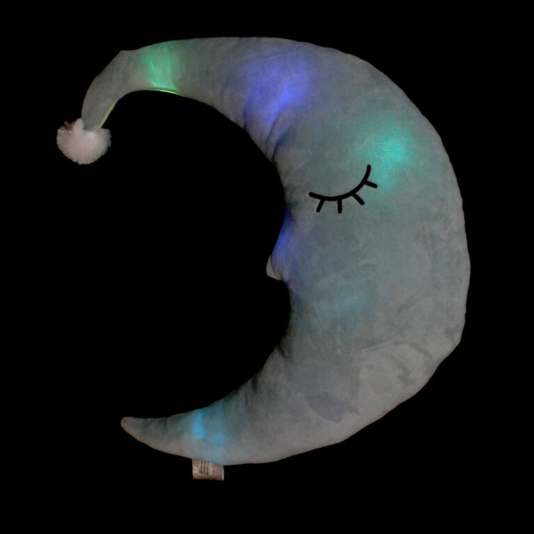 Around The Crib Kokoons Moon Plush Light and Melodie Ivory/Rose Smoke