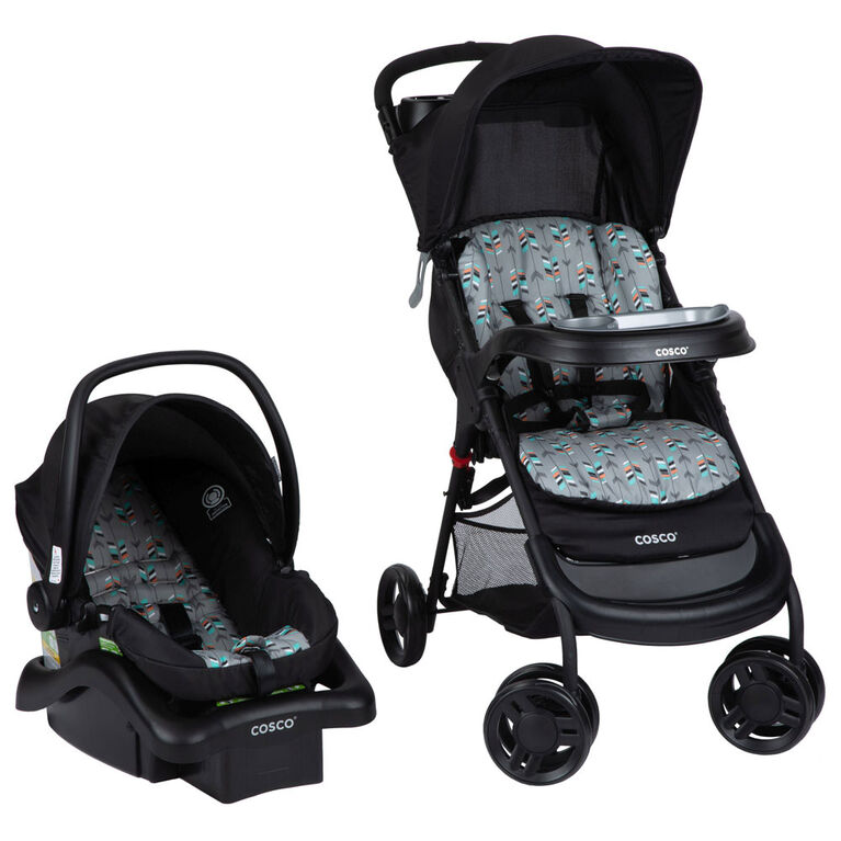 Cosco Lift & Stroll Travel System-Etched Arrows