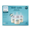 Philips Avent Anti-colic Baby Bottles, 4oz, 3 pack, SCY100/03
