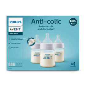 Biberons anticoliques Philips Avent, 4 oz, emb. de 3, SCY100/03