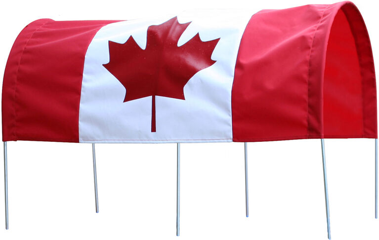 Millside Canadian Flag Canopy For 16" X 34" Wagon