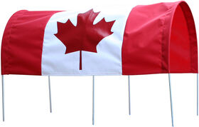 Millside Baldaquin drapeau du Canada