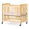 Foundations Safetycraft Fixed-Side Slatted, Natural