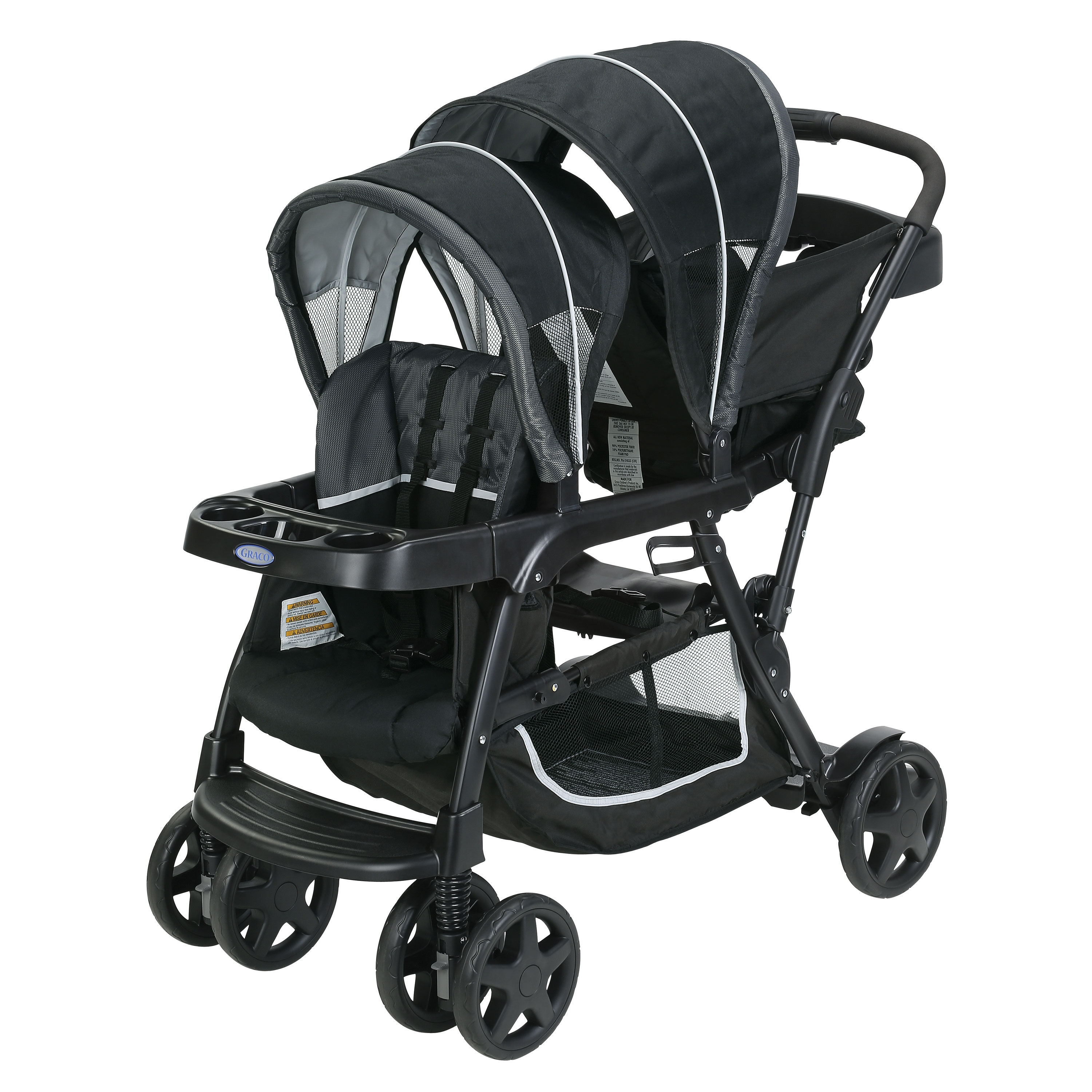 Graco Ready2Grow Click Connect Stand and Ride Stroller Gotham
