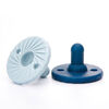 Doddle and Co - Tétine en Silicone Tokyo Pop - Lot de 2 - Marine/Nuage 9 - 0 à 3 Mois