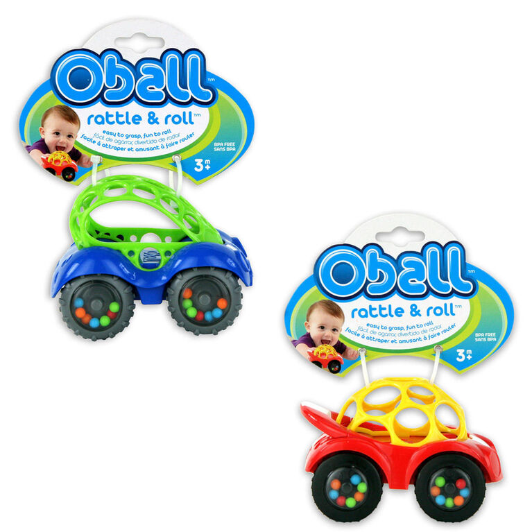 Oball Rattle & Roll Car