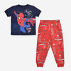 Spiderman 2 Piece PJ Set Navy 2/3