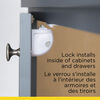 Safety 1st - Kit de verrous magnétiques adhésifs de 3 pces
