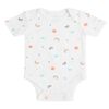 Koala Baby 4 Pack Short Sleeve Bodysuit, Brilliant White