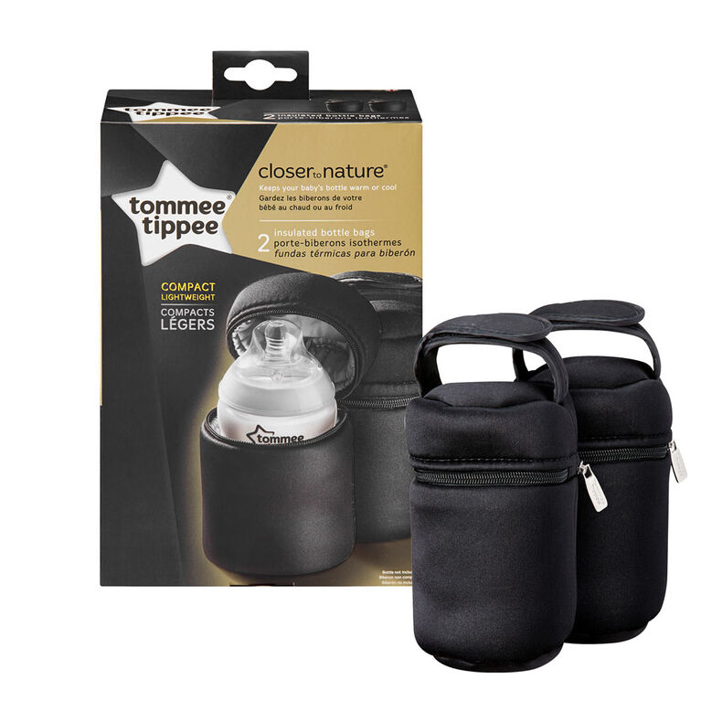 Tommee Tippee Closer to Nature 2Pack Travel Bottle Bags
