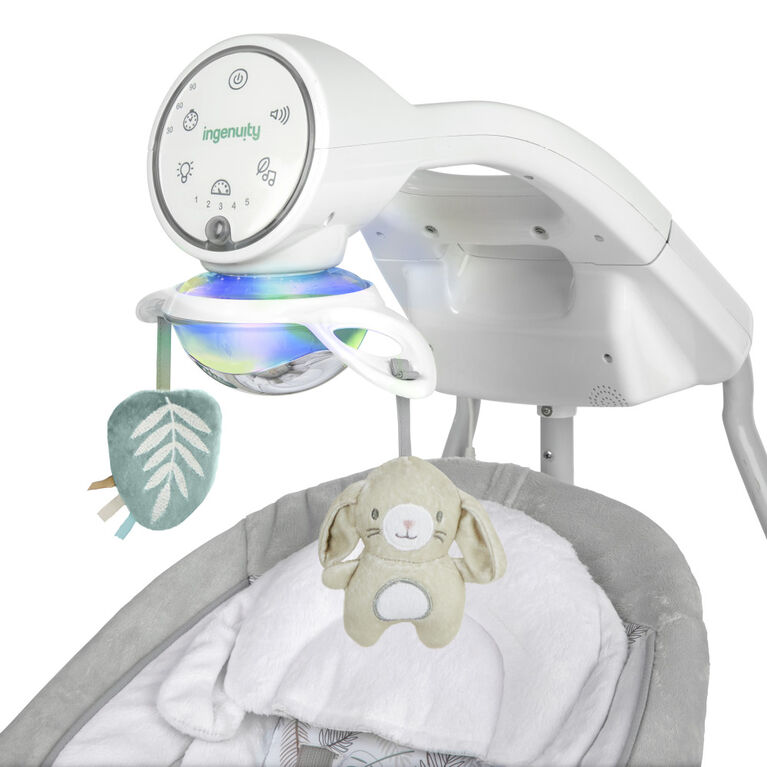 Balancelle apaisante et transat InLighten d'Ingenuity - Remy
