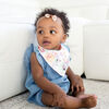 Copper Pearl Bloom Bandana Bib Set