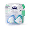 Chicco NaturalFit 2-Pack Deco Orthodontic Pacifier 4 Months+ - Blue